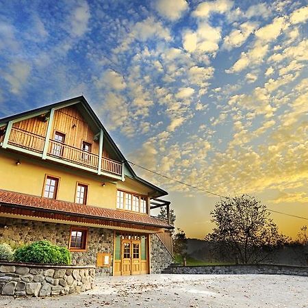 Villa Les With Hot Tub & Sauna Brezice Exterior photo
